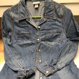 Mossimo* denim shirt size:M (girls)